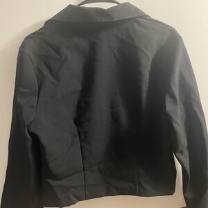 The 7th Alternative women’s zip up blazer size 9/10 black
